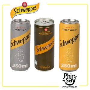Schweppes - Ginger Ale | Soda Water | Tonic Water 300ml