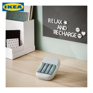 IKEA Battery Charger | STENKOL | Camera Cell Charger | Portable Charger | Small Charger