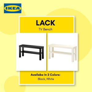 LACK TV Bench - White | Black