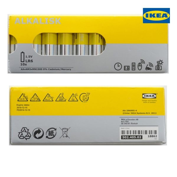 ALKALISK Battery Alkaline, LR6 AA - Image 2