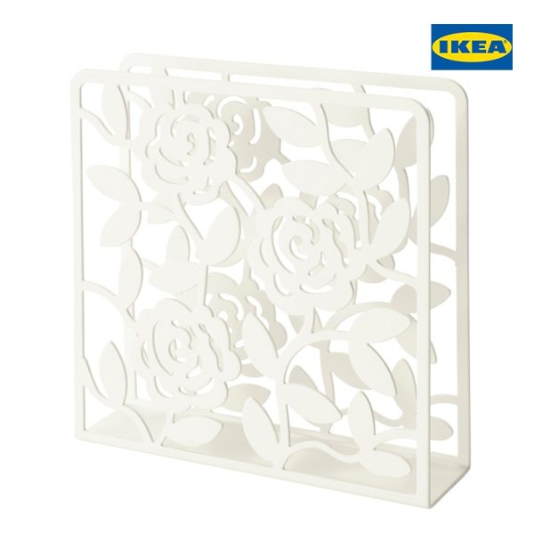 LIKSIDIG Napkin Holder, White - Image 2