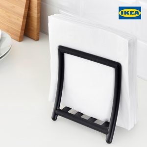 GREJA Napkin Holder, Black