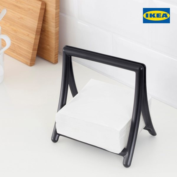 GREJA Napkin Holder, Black - Image 3