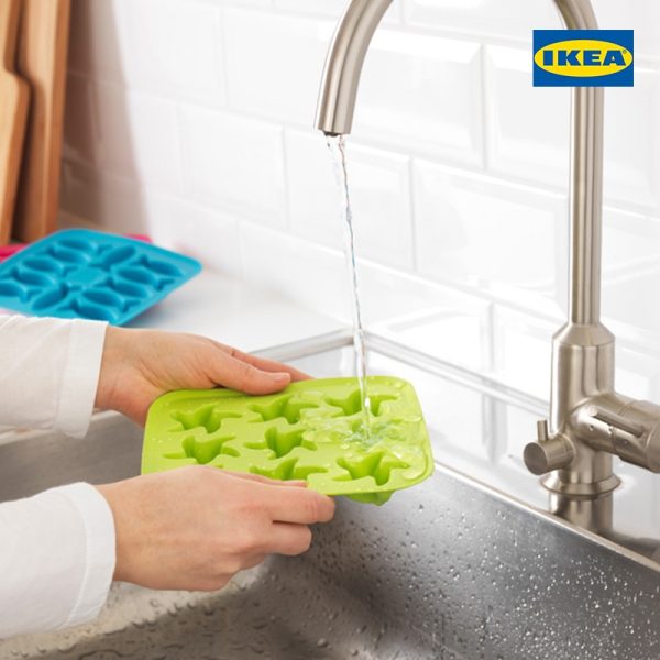 PLASTIS Ice Cube Tray, Green - Image 2