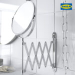 FRÄCK Mirror, Stainless Steel