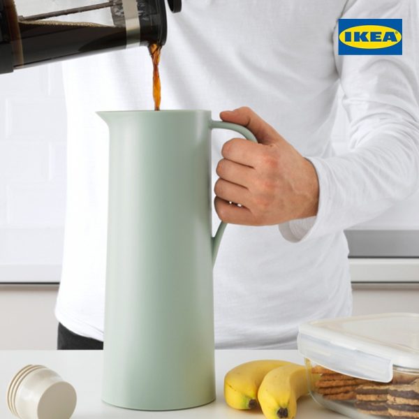 BEHÖVD Vacuum Flask - Light red | Light Green | Beige - Image 4