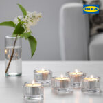 GLASIG Tealight Holder, Clear Glass