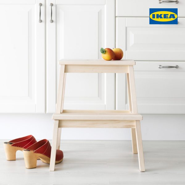 BEKVÄM Step Stool - White | Black | Beech - Image 4