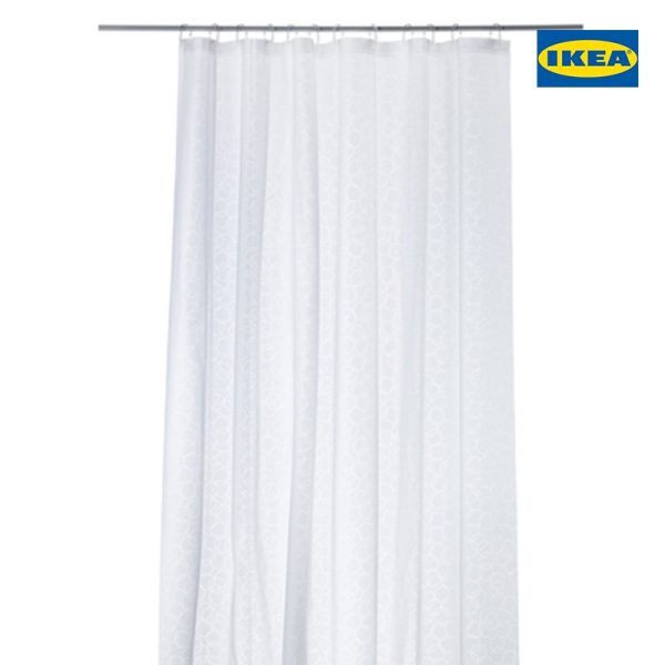 BJÄRSEN Shower Curtain, White - Image 2