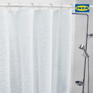 BJÄRSEN Shower Curtain, White