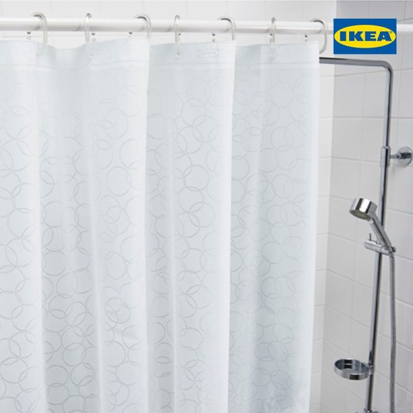 BJÄRSEN Shower Curtain, White