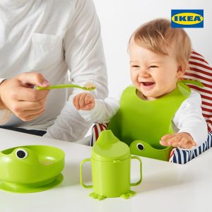 MATA 4-Piece Eating Set, Green