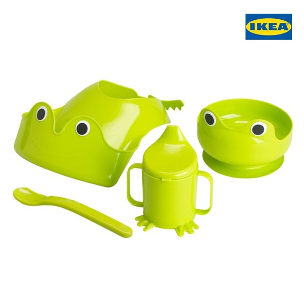 MATA 4-Piece Eating Set, Green - Image 2