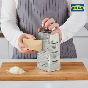 IDEALISK Grater, Stainless Steel