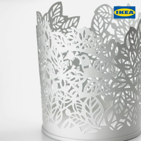 SAMVERKA Tealight Holder, White - Image 2