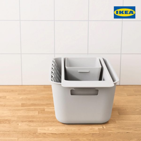 GRUNDVATTNET Colander, Grey - Image 6