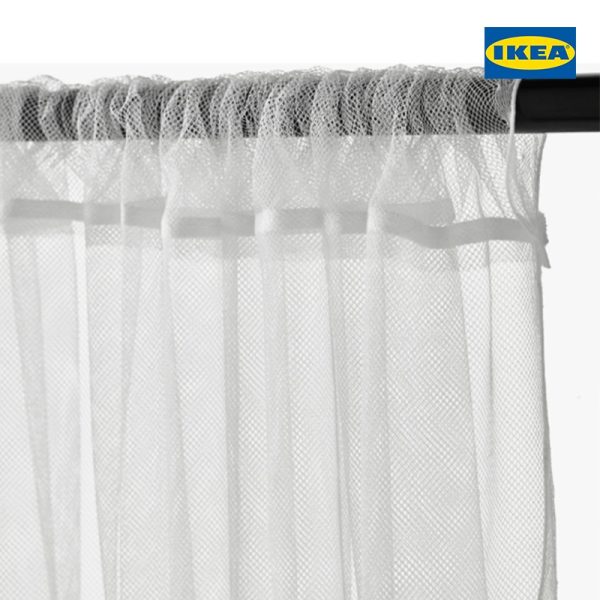 LILL Net Curtains, White - Image 2