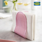 NÄTVERK Napkin holder, Pink