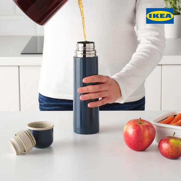 HÄLSA Steel Vacuum Flask - Green | Blue | Red - Image 2