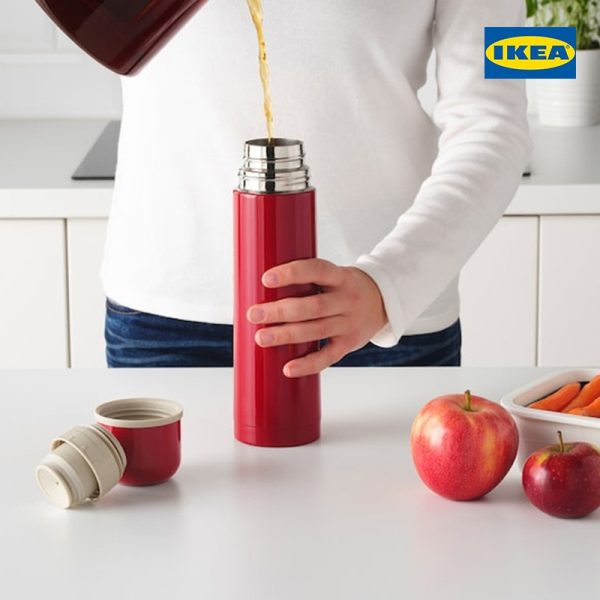 HÄLSA Steel Vacuum Flask - Green | Blue | Red - Image 4
