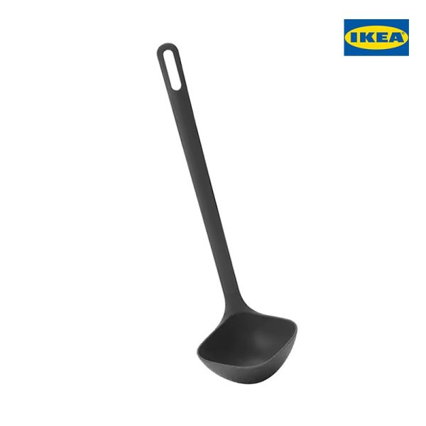 FULLÄNDAD Soup Ladle, Grey, 31 cm - Image 2