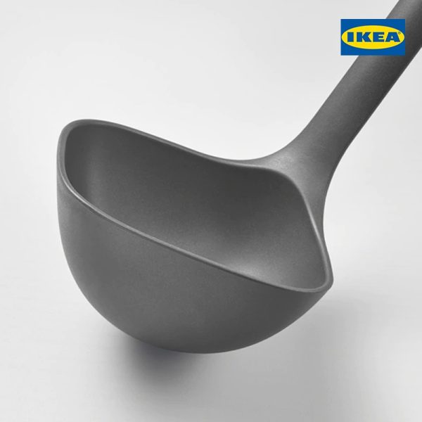 FULLÄNDAD Soup Ladle, Grey, 31 cm - Image 3