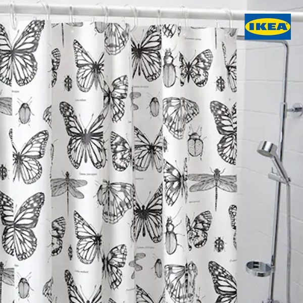 SOMMARMALVA Shower Curtain