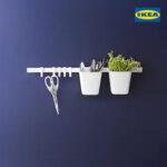 SUNNERSTA Rail Hooks Containers