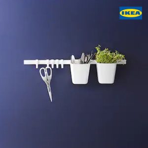 SUNNERSTA Rail Hooks Containers