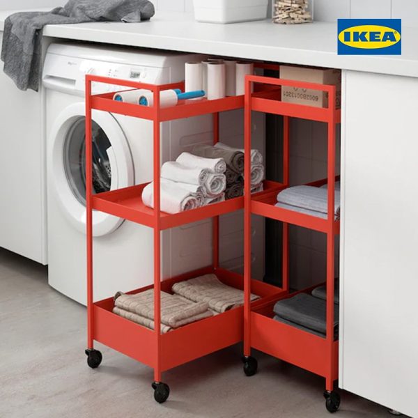 NISSAFORS Trolley, Red - Image 2
