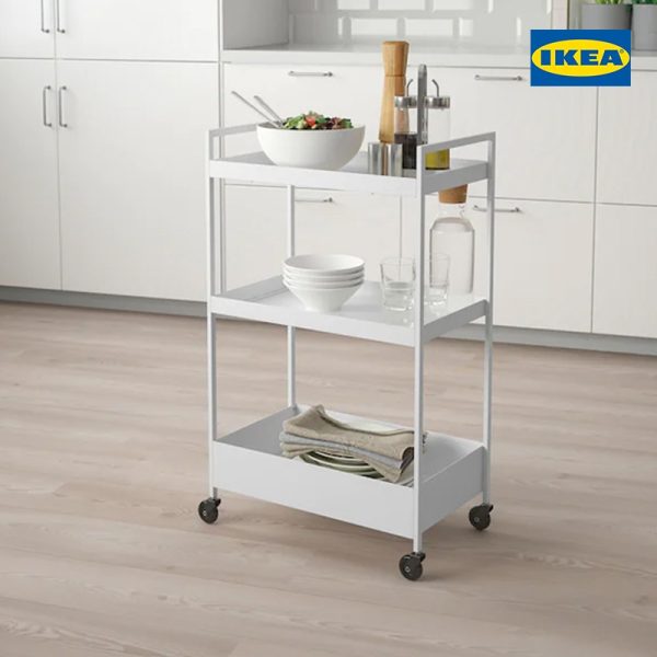 NISSAFORS Trolley, White - Image 3