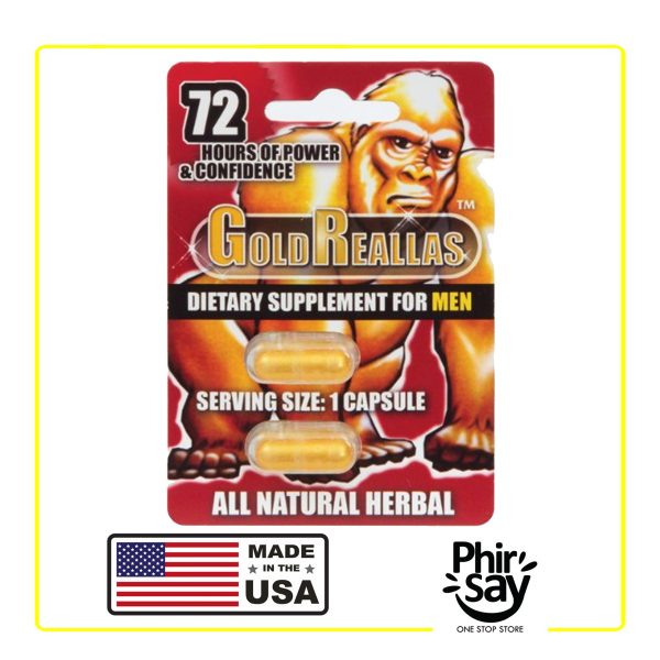 Gold Reallas Capsule | Supplement For Men