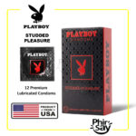 Playboy Studded Pleasure Condoms | Pack of 12