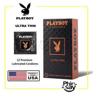 Playboy Ultra Thin Condoms | Pack of 12