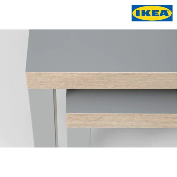 IKEA Lack Nest of Tables, Set of 2, Grey - Image 2