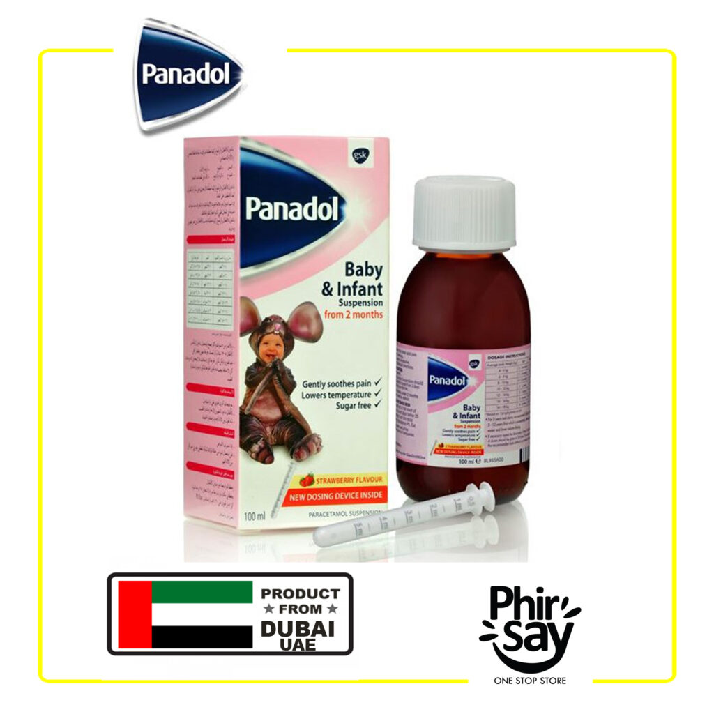 Panadol Baby and Infant Suspension Phirsay