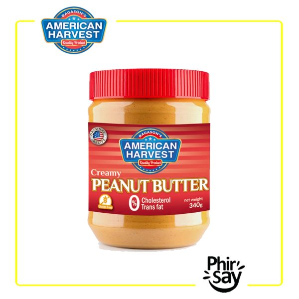 American Harvest - Peanut Butter - 340g