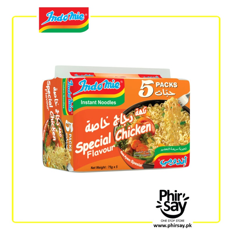 Indomie Special Chicken Flavor Noodles, Pack of 5 - Phirsay