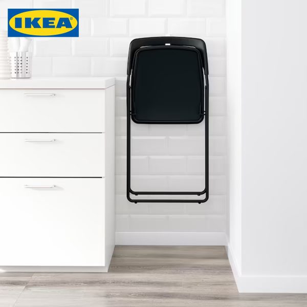 NISSE Chair - Black | White - Image 6