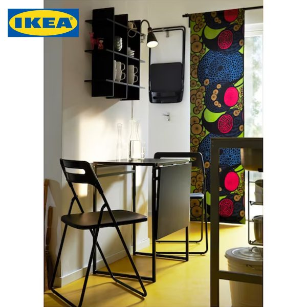 NISSE Chair - Black | White - Image 3