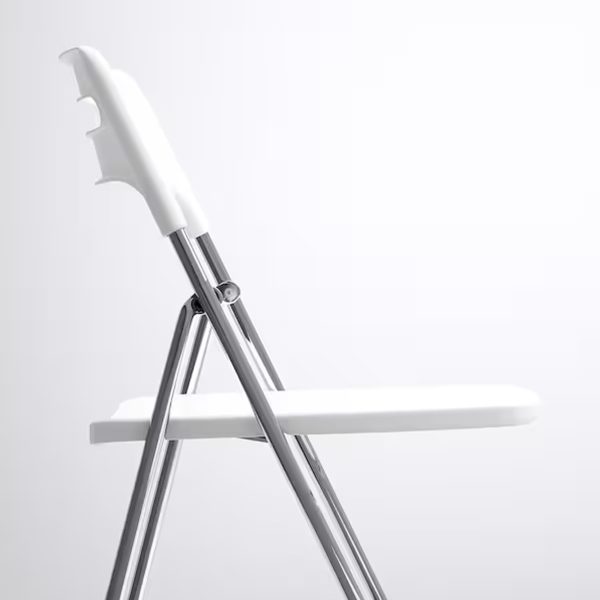 NISSE Chair - Black | White - Image 5