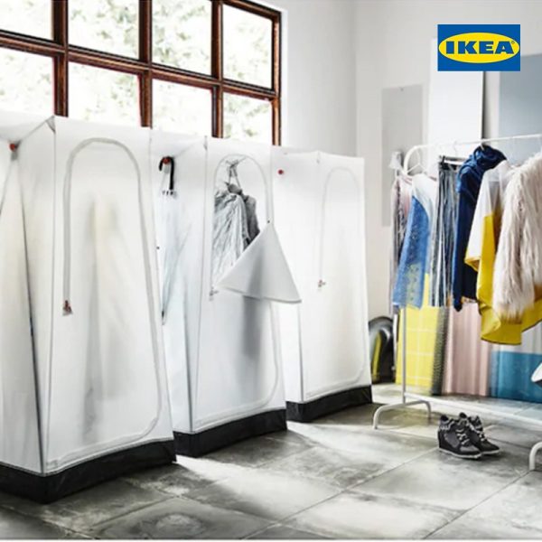 VUKU Wardrobe, White - Image 4