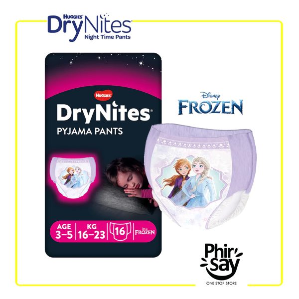 Huggies Dry Nites Pyjama Pants - Girls - Disney Frozen Pyjama Pants