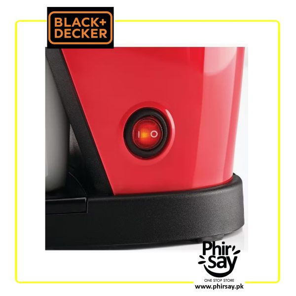 Black+Decker Coffee Machine, Twin Serve Coffee Maker, 450W, FREE 2 Ceramic Cups Included, DCM48-B5 - Image 5
