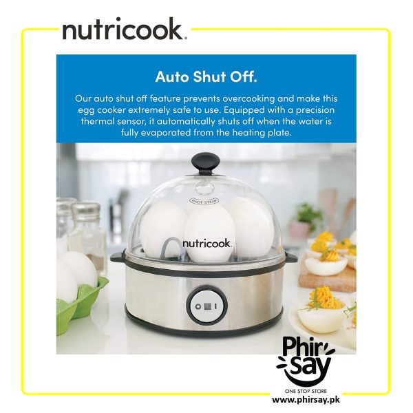 Nutricook Rapid Egg Cooker, NC-EC360, 360 W - Image 2