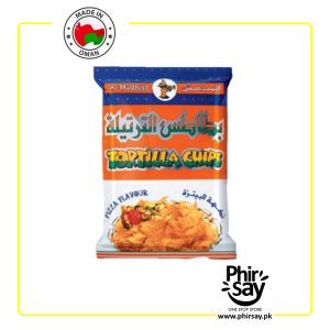 Al Mudhish Tortilla Chips 100g | Pizza Flavor | Family Pack