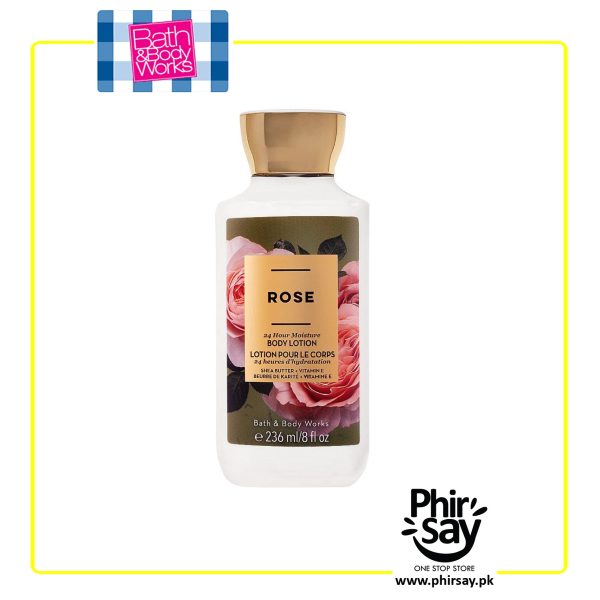 Rose Lotion | Bath and Body Works | Full Size | 236 ml