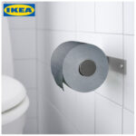 KNÖSEN Toilet Paper | Gray | Blue | Pink | 4 Tissue Rolls in 1 Pack