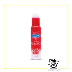 Pasante Sensual Strawberry Fruity Flavoured Lube - 75 ml