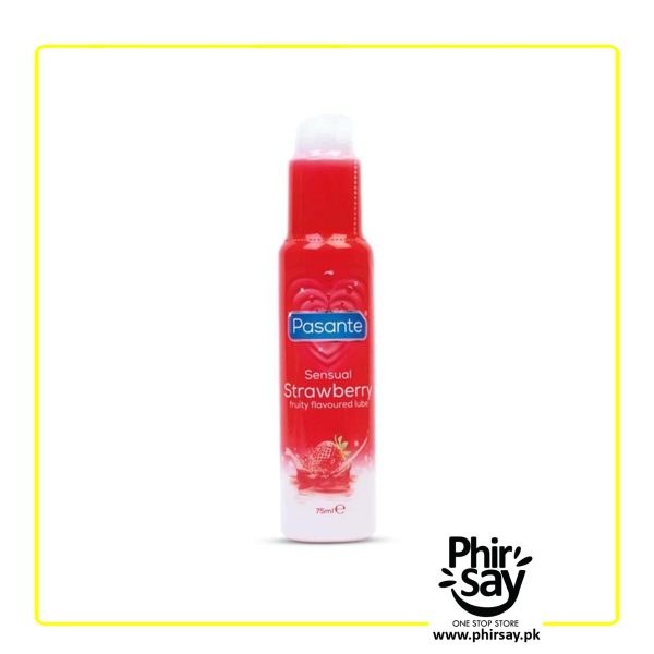 Pasante Sensual Strawberry Fruity Flavoured Lube - 75 ml